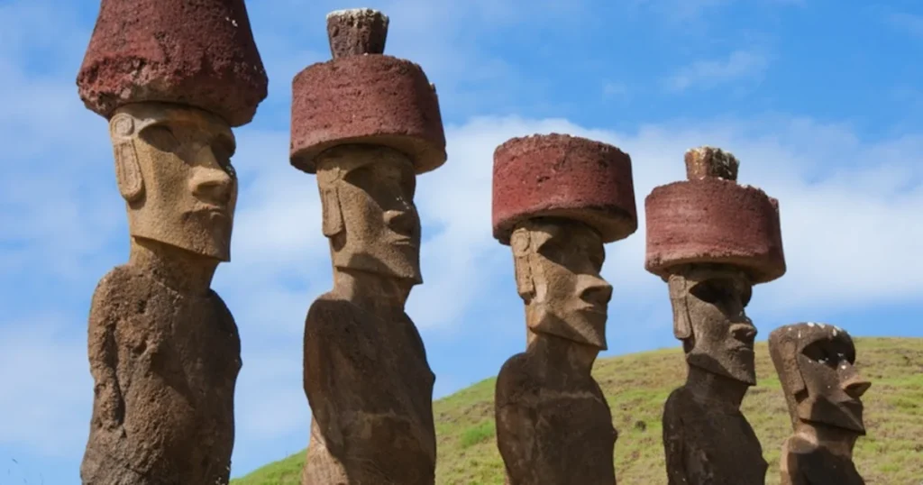 The Journey of the Moai: Transportation and Erection